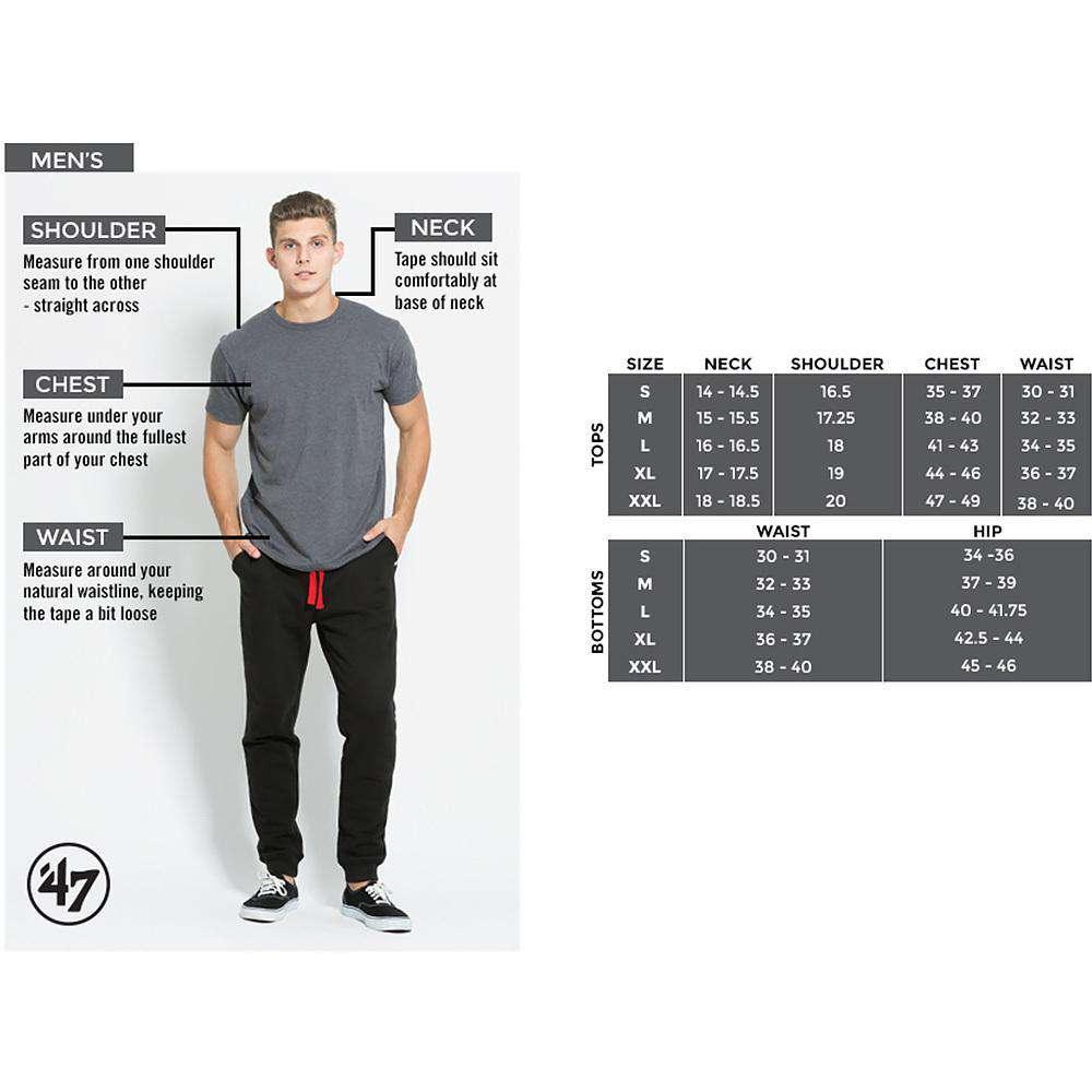 Los Angeles Dodgers '47 MLB Wordmark Splitter T-Shirt - Grey