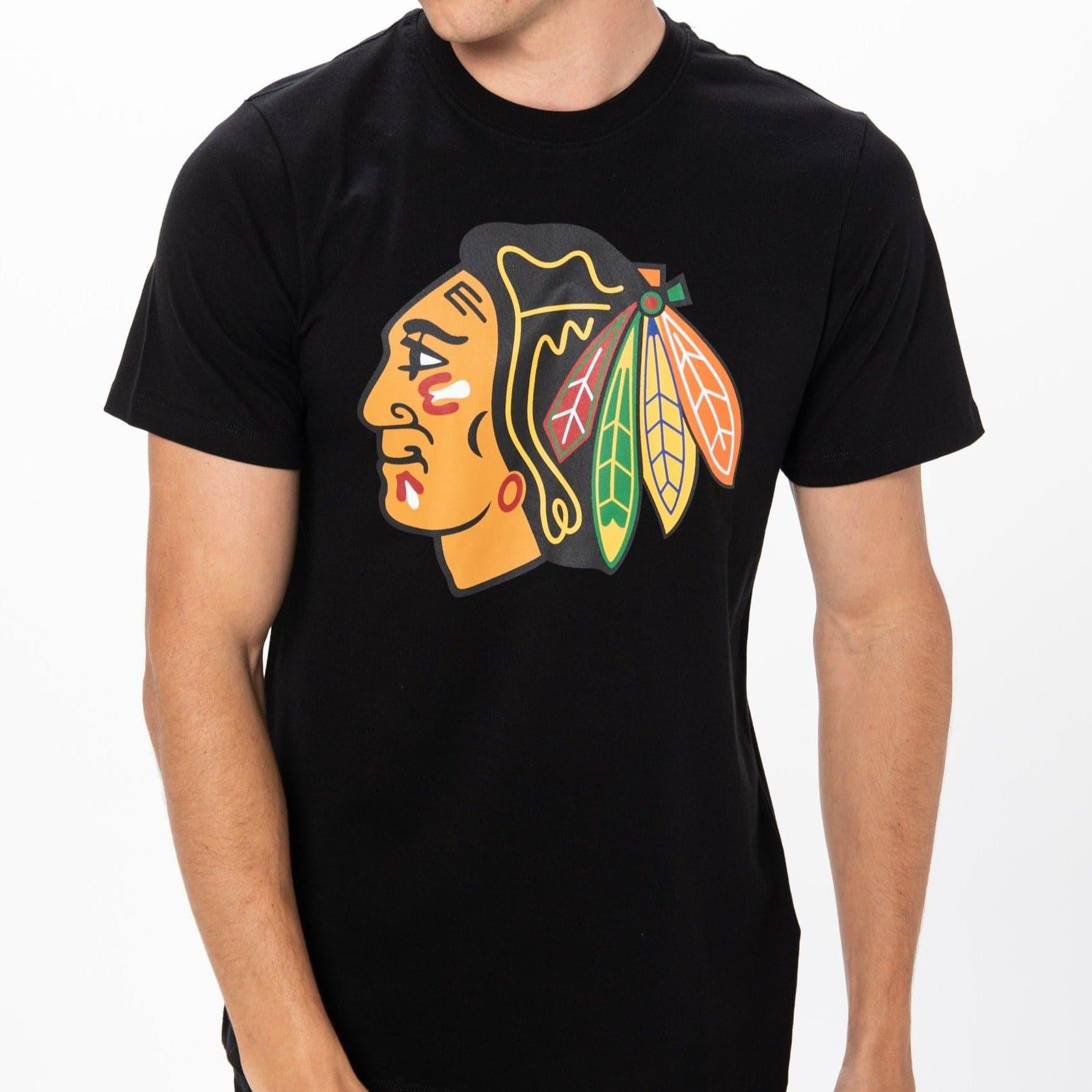 Chicago Blackhawks '47 NHL Imprint Echo T-Shirt - Black