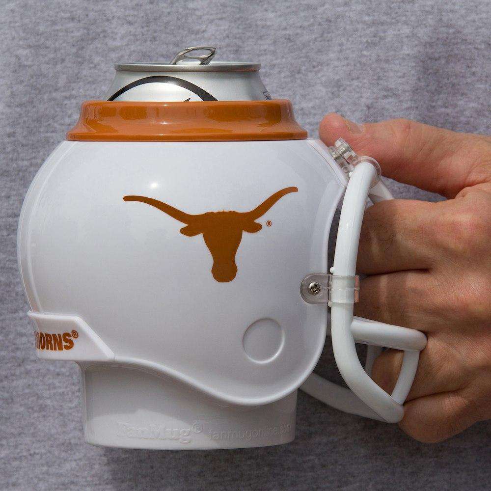 Texas Longhorns FanMug NCAA Helmet Can/Multi Purpose Holder