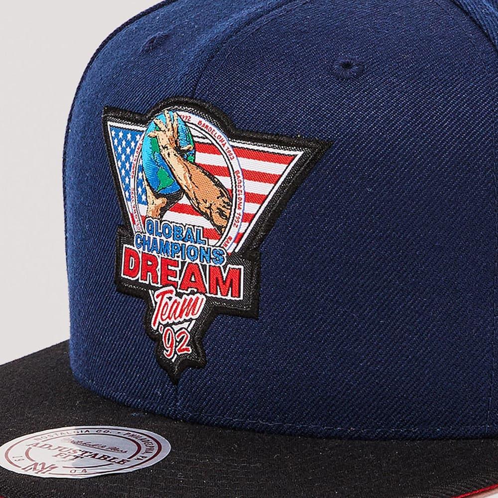 1992 USA Dream Team Mitchell & Ness NBA Global Champs Snapback Hat - Navy