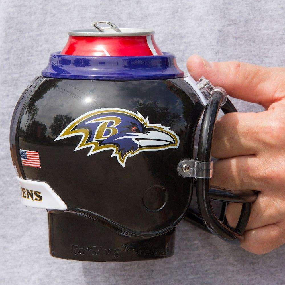 Baltimore Ravens FanMug NFL Helmet Can/Multi Purpose Holder