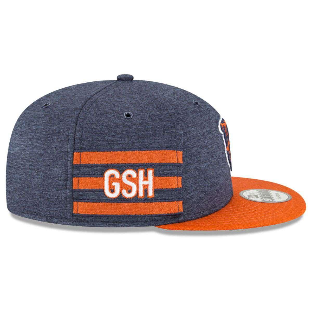 Chicago Bears New Era NFL 2018 Sideline CC 9FIFTY Snapback Hat - Navy