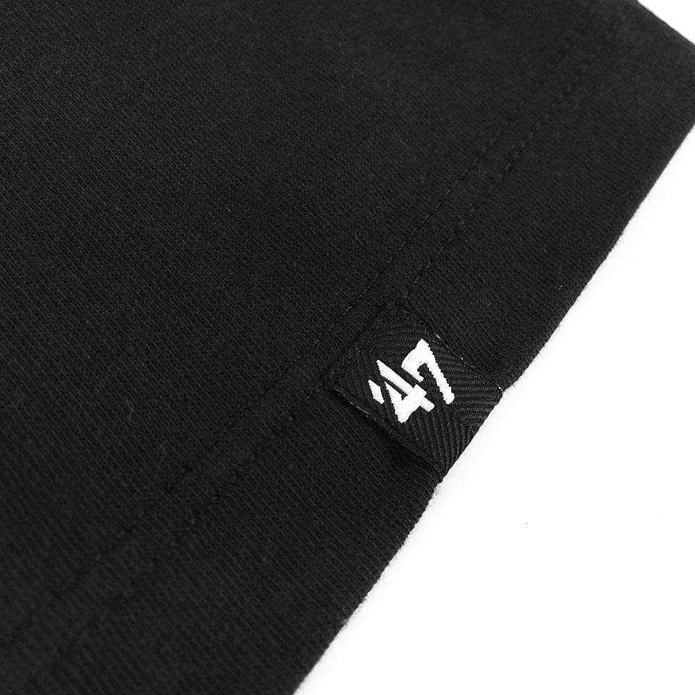 Los Angeles Dodgers '47 MLB Chest Imprint Splitter T-Shirt - Blck