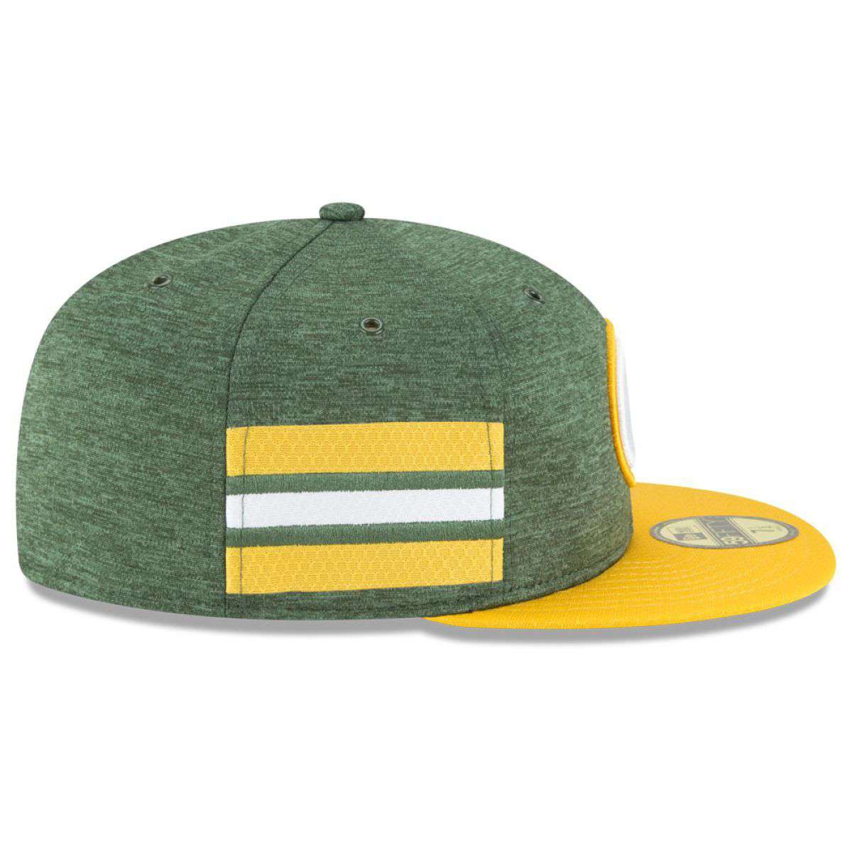 Green Bay Packers New Era NFL 2018 Sideline 59FIFTY Fitted Hat - Green