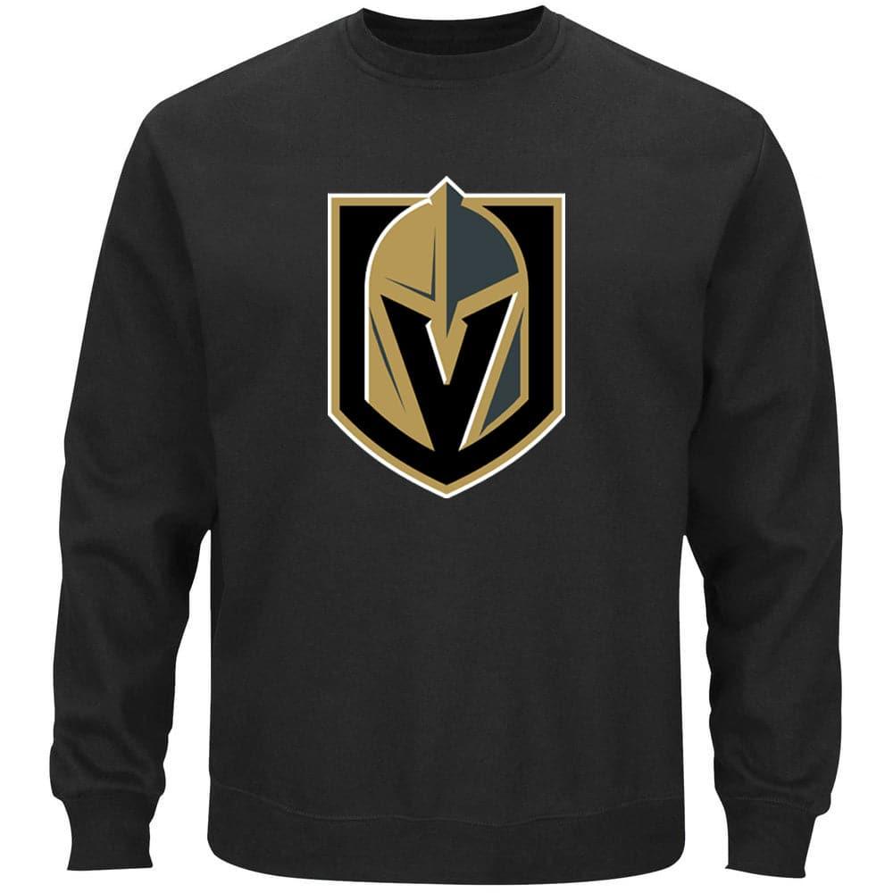 Vegas Golden Knights NHL Team Logo Crew Jumper - Black