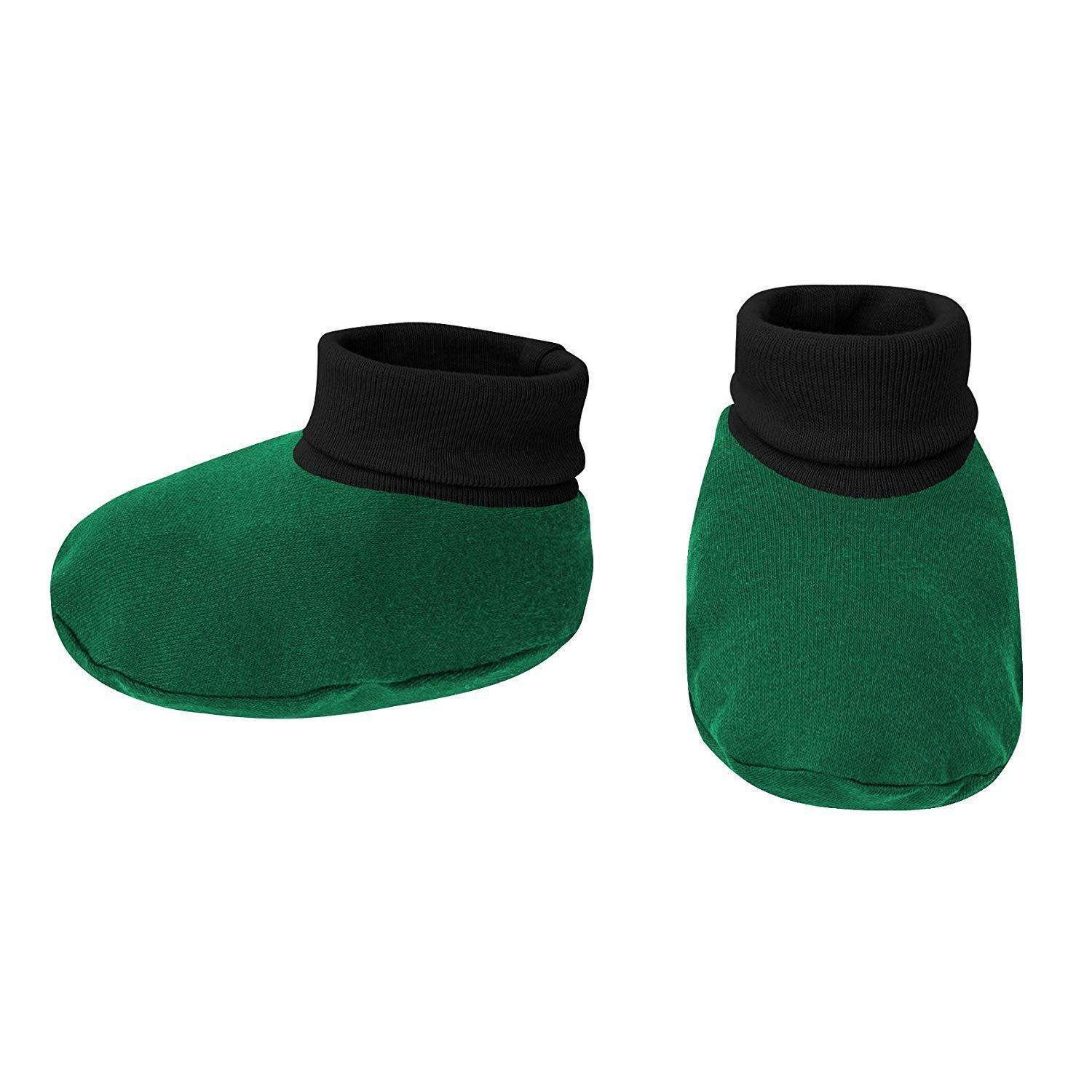 Newborns Boston Celtics Outerstuff NBA Creeper Bib Bootie Set - Green