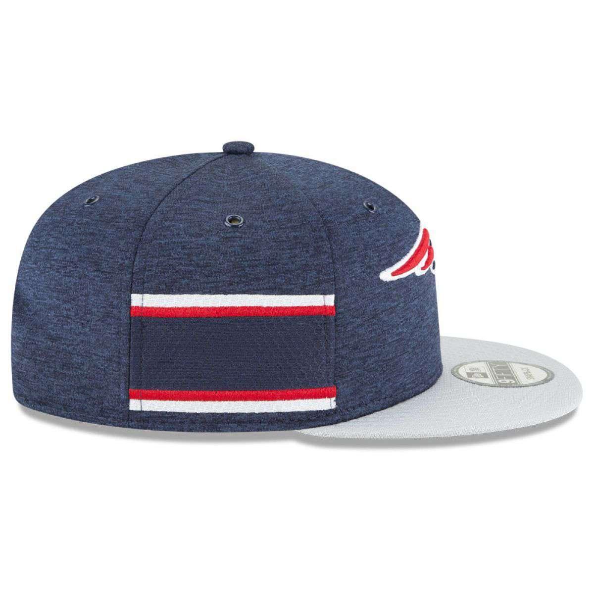 New England Patriots New Era NFL 2018 Sideline 9FIFTY Snapback Hat - Navy