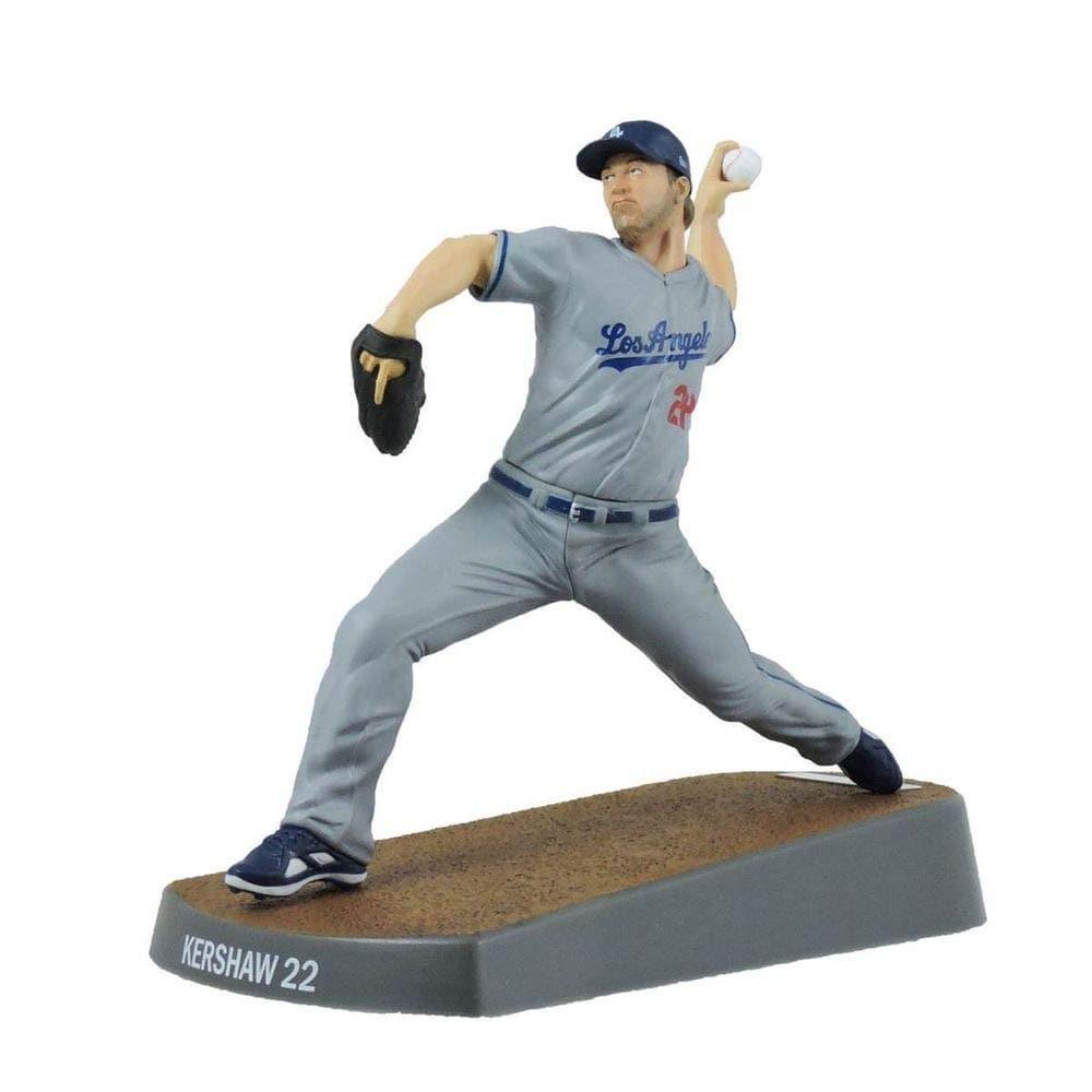 Clayton Kershaw Los Angeles Dodgers Imports Dragon MLB 6" Action Figure - Grey