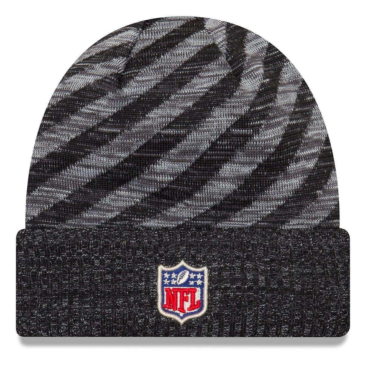 Pittsburgh Steelers New Era NFL 2018 NFL Sideline TD Knit Beanie - Black