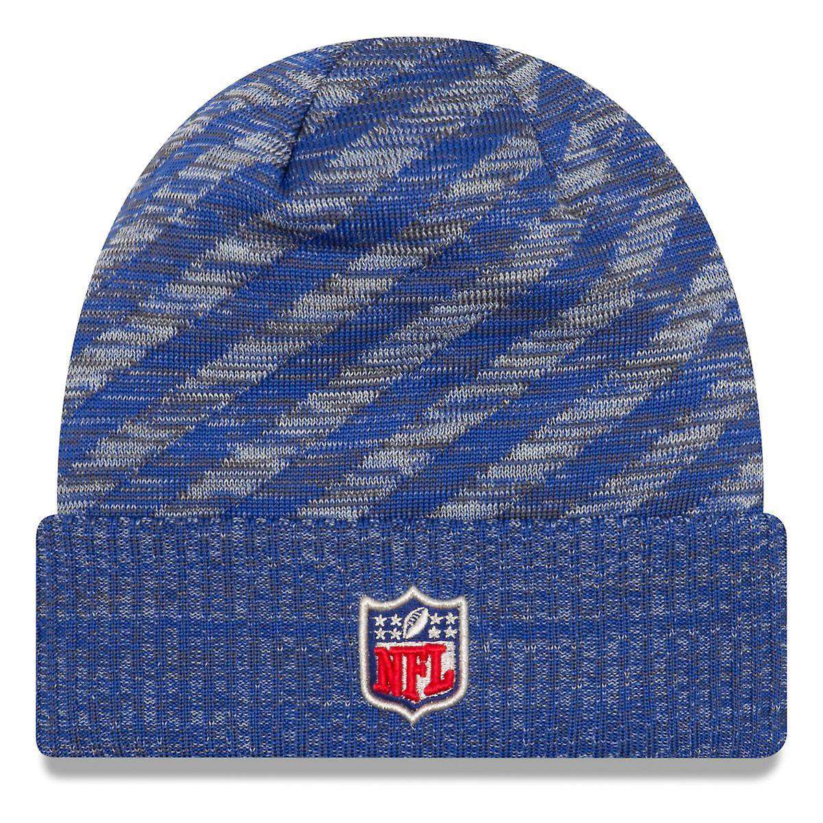 Buffalo Bills New Era NFL 2018 NFL Sideline TD Knit Beanie - Blue