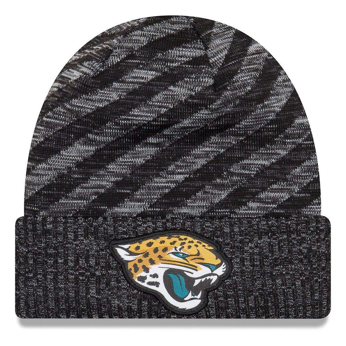 Jacksonville Jaguars New Era NFL 2018 NFL Sideline TD Knit Beanie - Black
