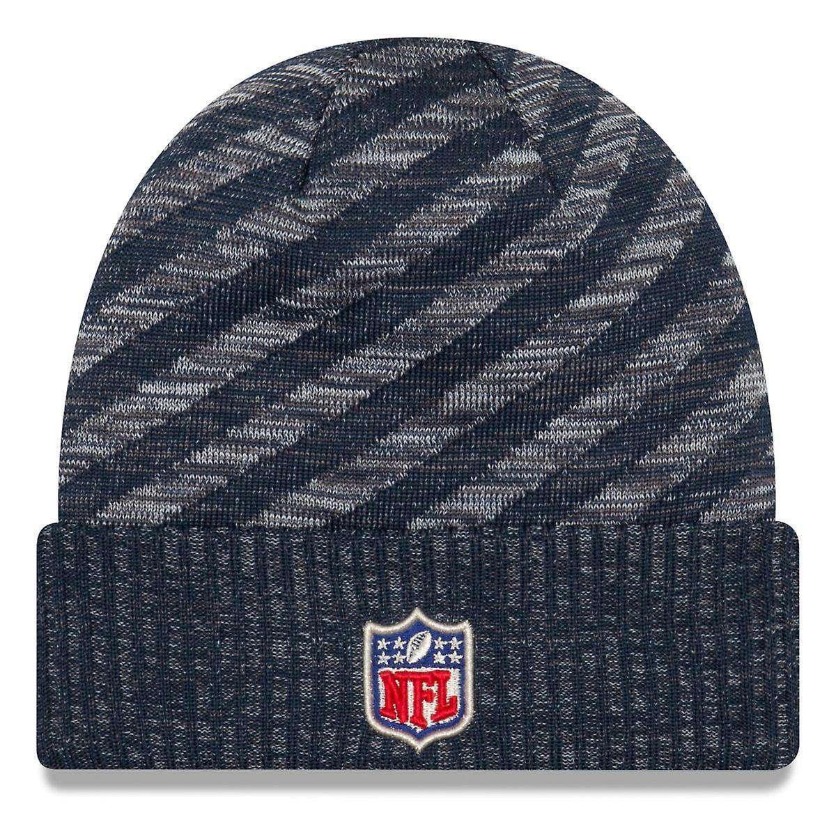 Los Angeles Rams New Era NFL 2018 NFL Sideline TD Knit Beanie - Navy