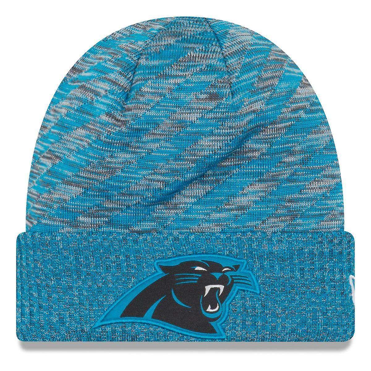 Carolina Panthers New Era NFL 2018 NFL Sideline TD Knit Beanie - Blue