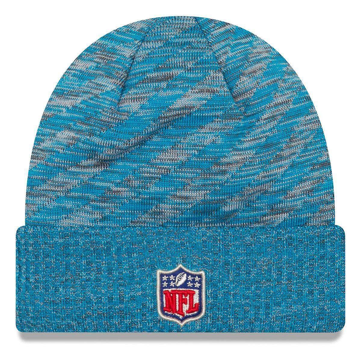 Carolina Panthers New Era NFL 2018 NFL Sideline TD Knit Beanie - Blue
