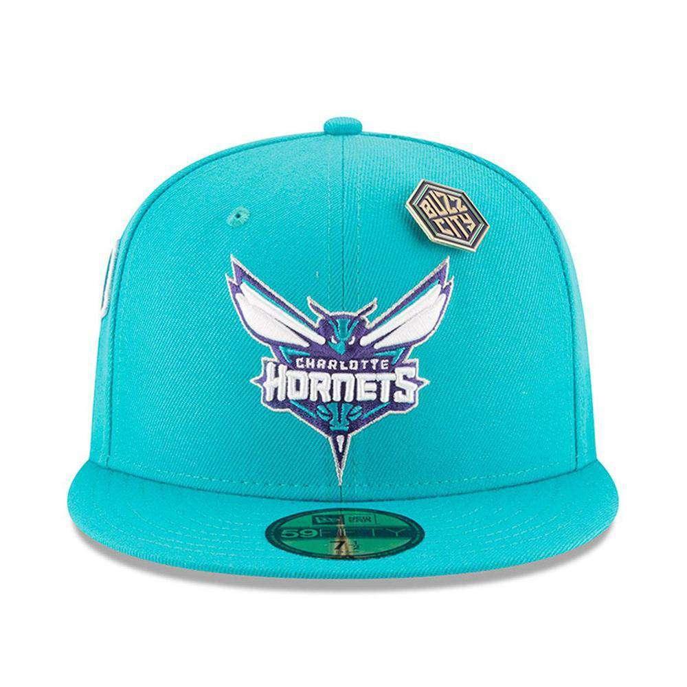 Charlotte Hornets New Era NBA 2018 NBA Draft 9FIFTY Snapback Hat - Teal