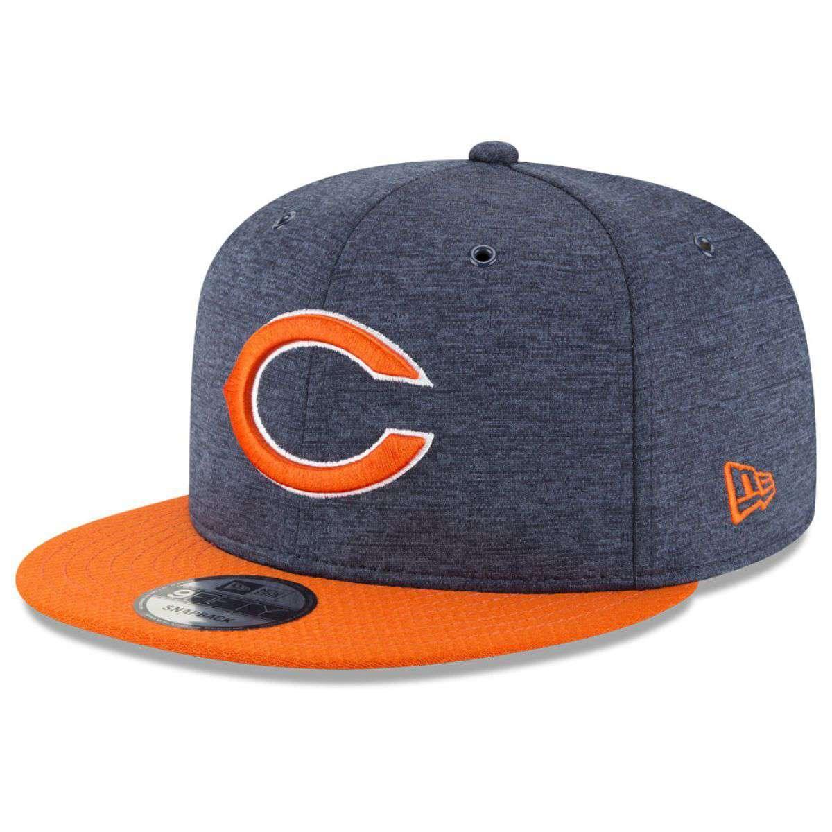 Chicago Bears New Era NFL 2018 Sideline 9FIFTY Snapback Hat - Navy