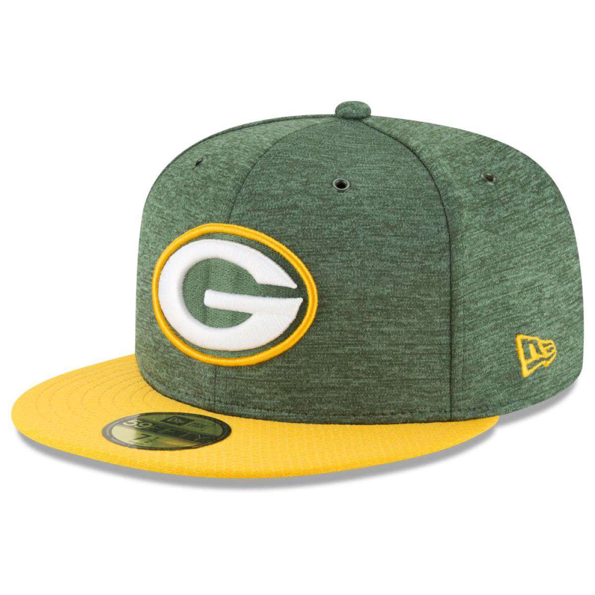 Green Bay Packers New Era NFL 2018 Sideline 59FIFTY Fitted Hat - Green