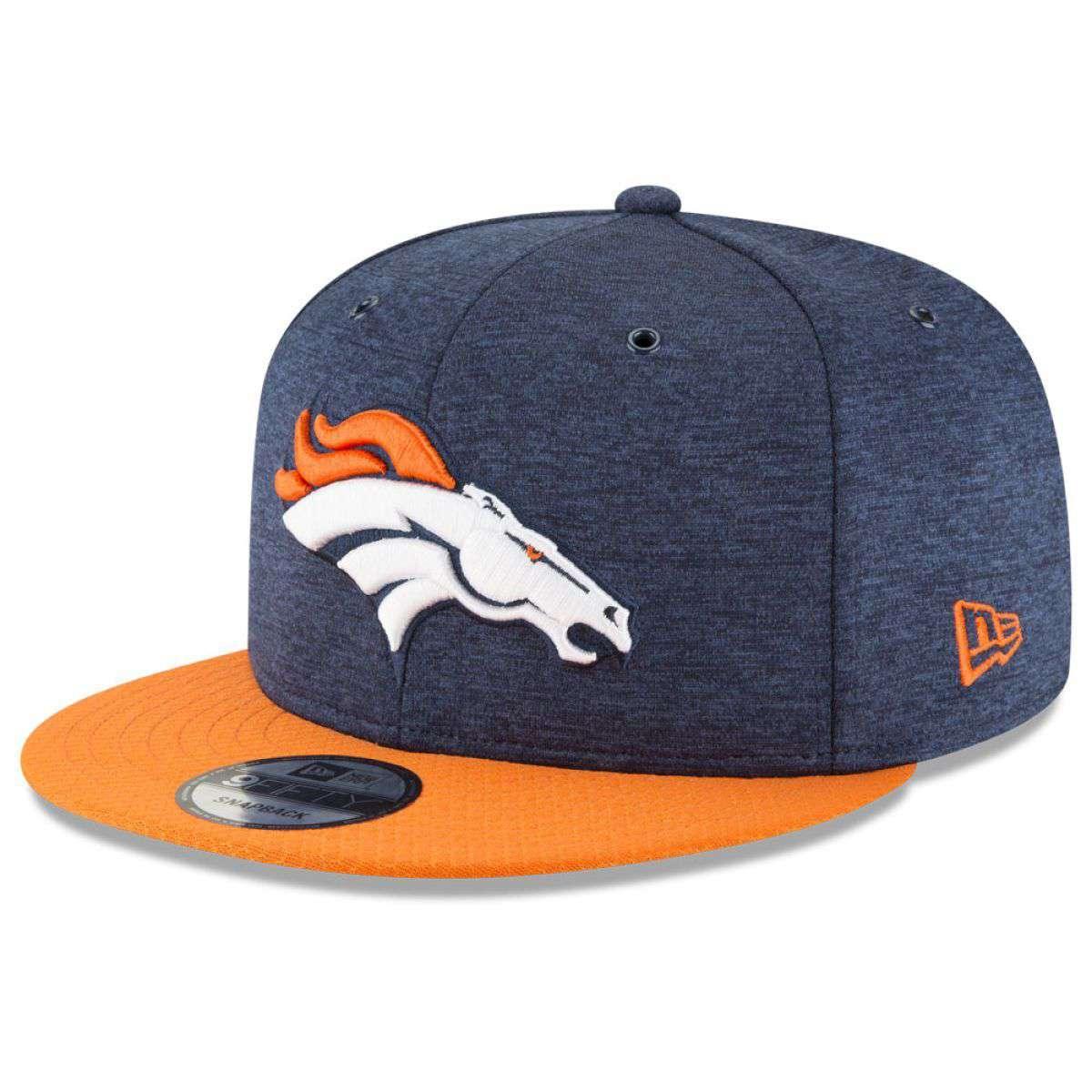 Denver Broncos New Era NFL 2018 Sideline 9FIFTY Snapback Hat - Navy