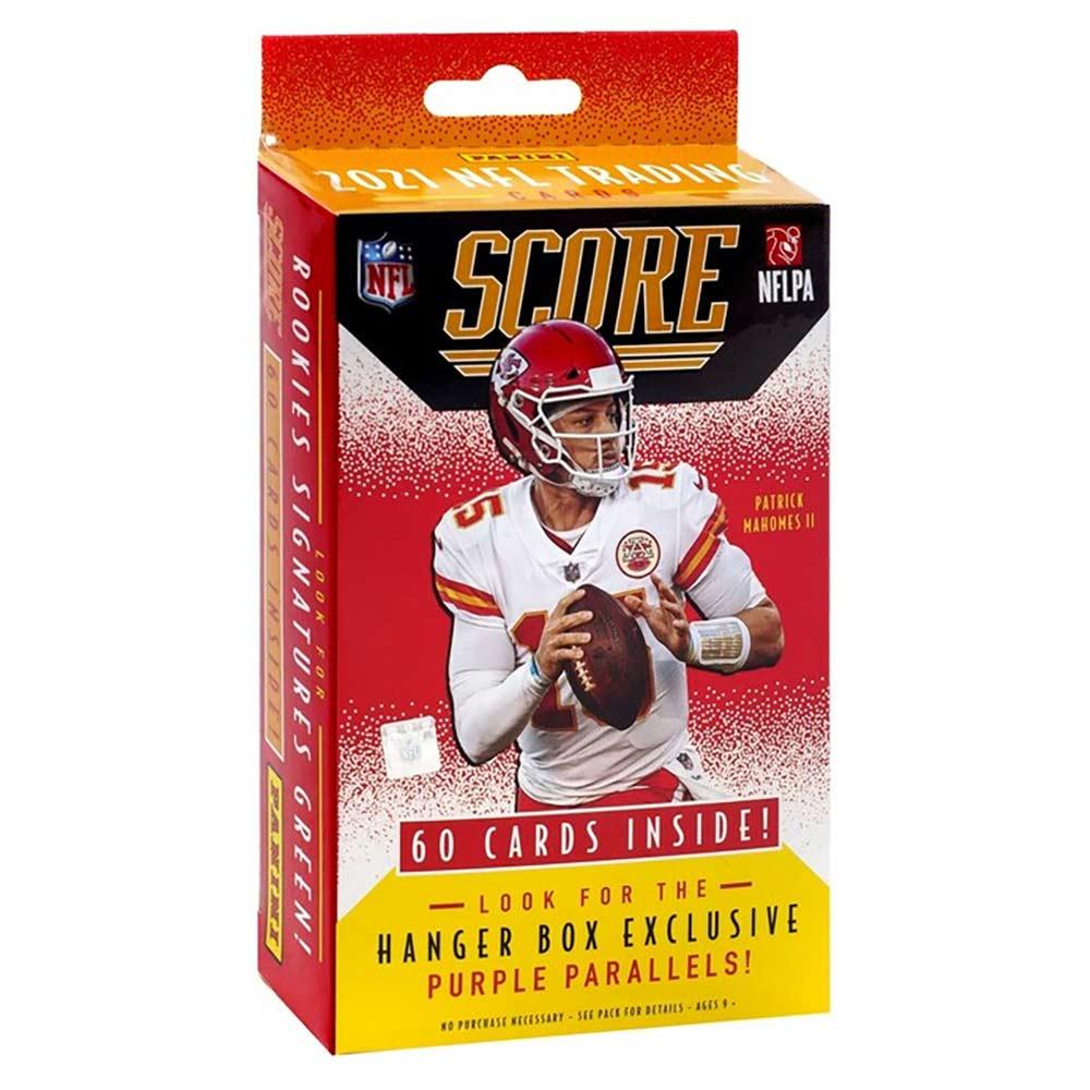 2021 NFL Panini Score Football Hanger Trading Card Box - 60 Cards