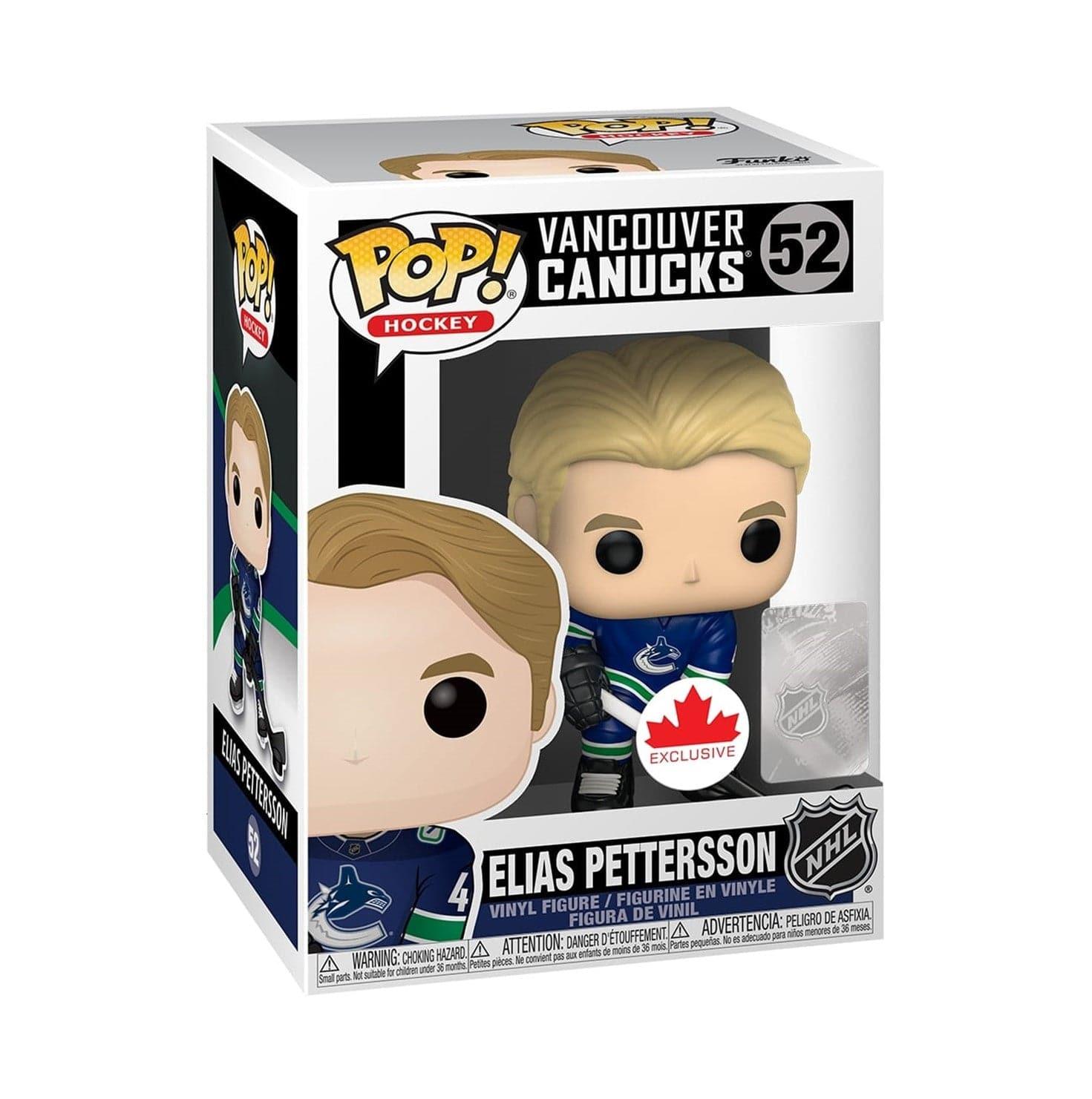 Elias Pettersson Vancouver Canucks Funko NHL Pop Vinyl 3.75" Figure - Blue