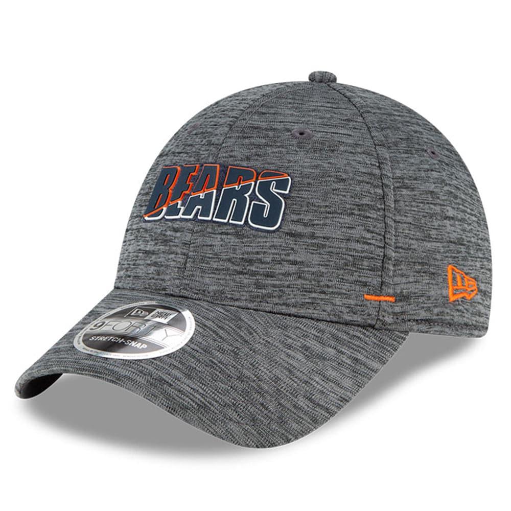 Chicago Bears New Era NFL 2020 Summer Sideline 9FORTY Snapback Curve Hat - Heather