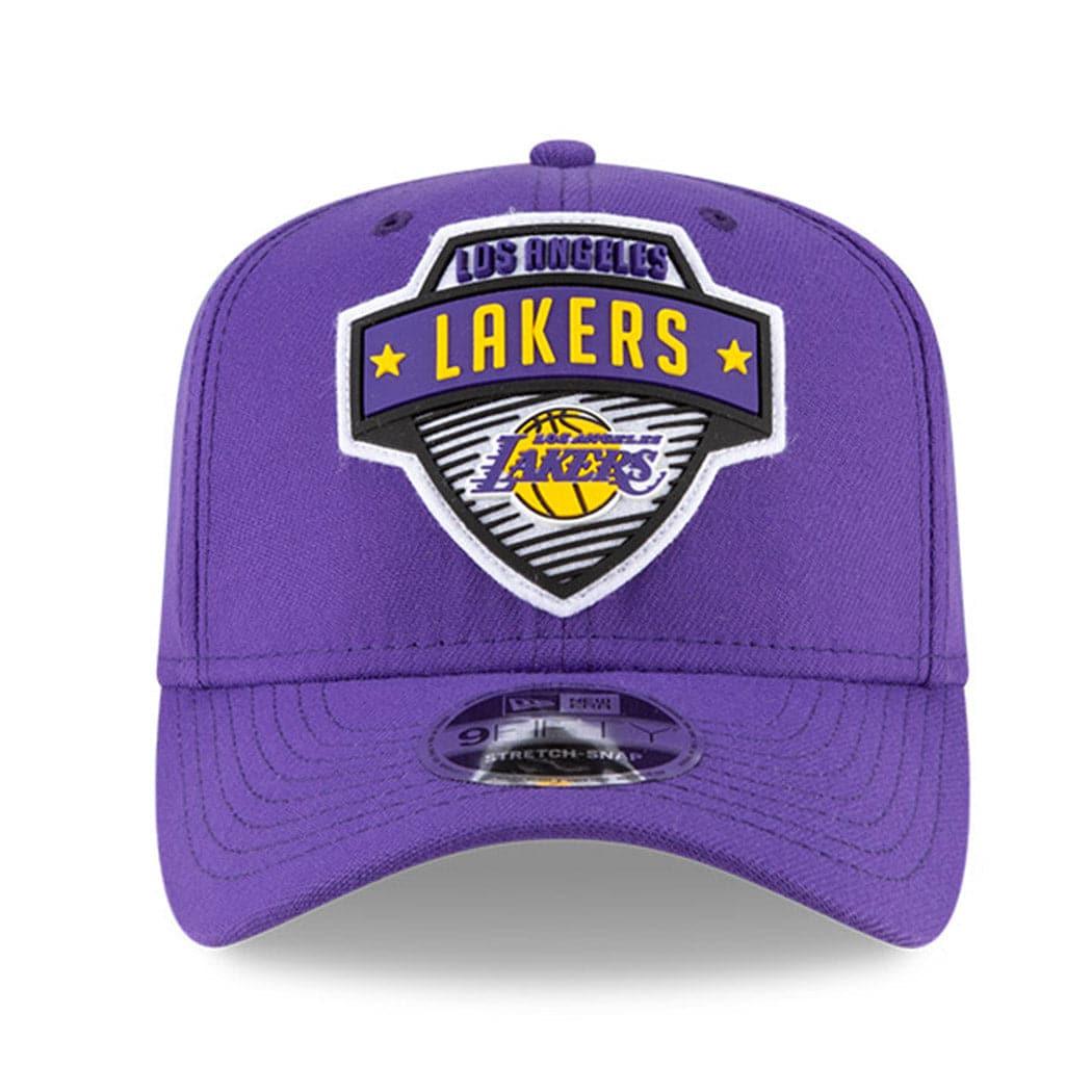 Los Angeles Lakers New Era NBA 2020 Tip-Off 9FIFTY Stretch-Snap Curve Hat - Purple