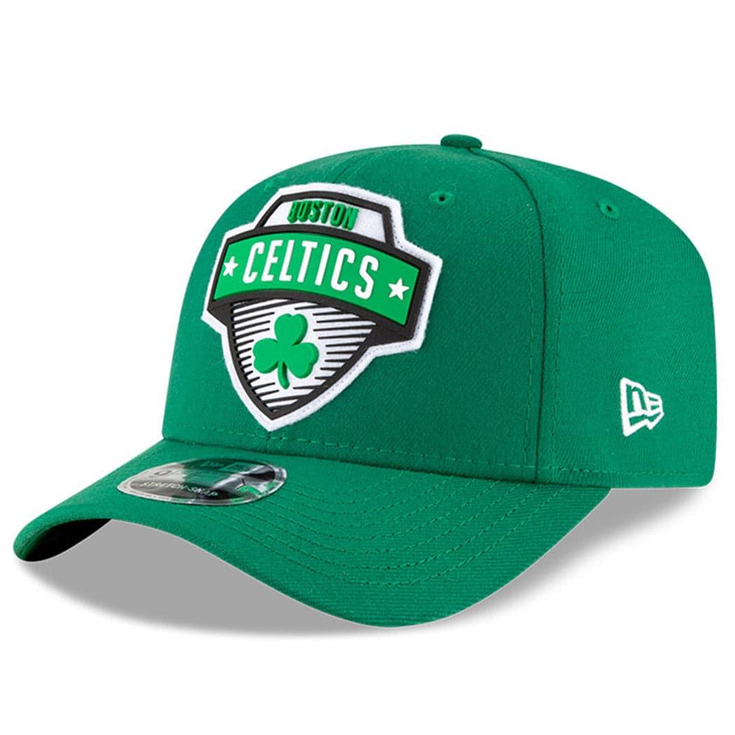 Boston Celtics New Era NBA 2020 Tip-Off 9FIFTY Stretch-Snap Curve Hat - Green