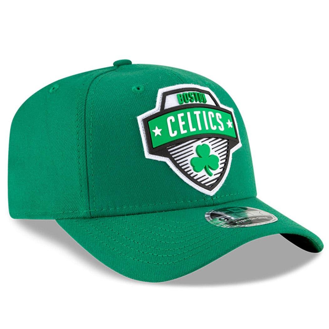 Boston Celtics New Era NBA 2020 Tip-Off 9FIFTY Stretch-Snap Curve Hat - Green
