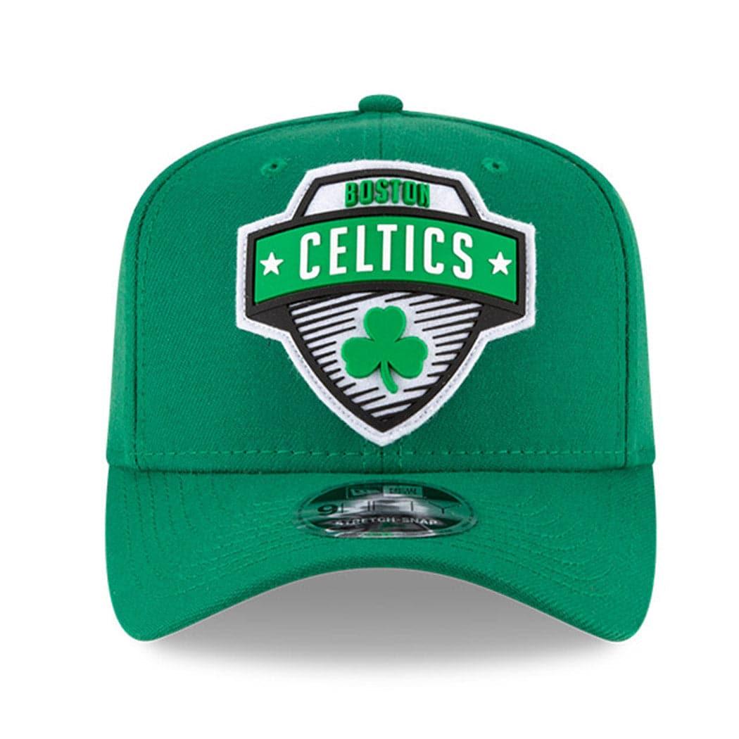 Boston Celtics New Era NBA 2020 Tip-Off 9FIFTY Stretch-Snap Curve Hat - Green