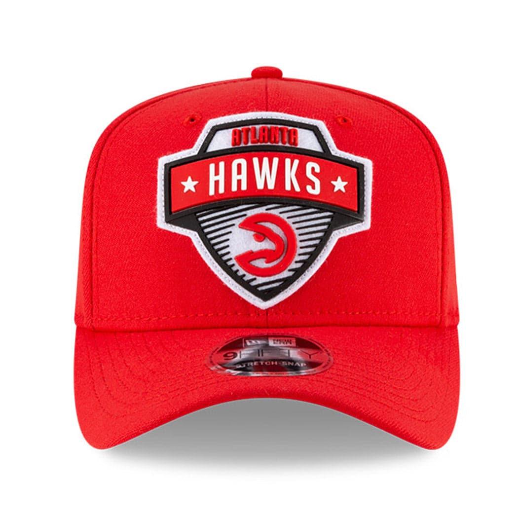 Atlanta Hawks New Era NBA 2020 Tip-Off 9FIFTY Stretch-Snap Curve Hat - Red