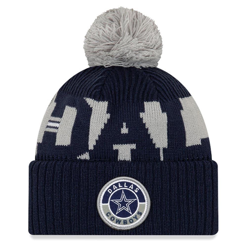 Dallas Cowboys New Era NFL 2020 Team Colour Sideline Knit Beanie