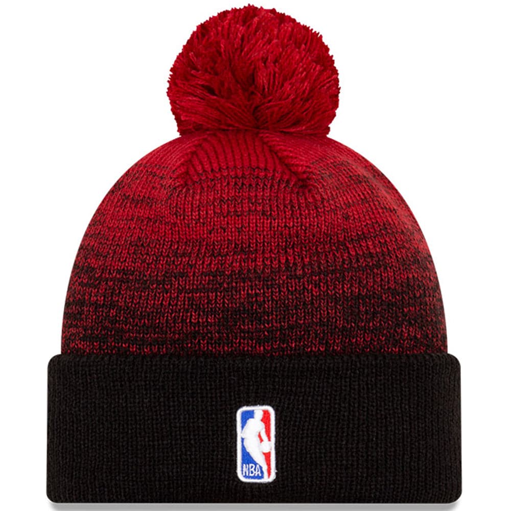 Miami Heat New Era NBA Back Half Knit Beanie - Black