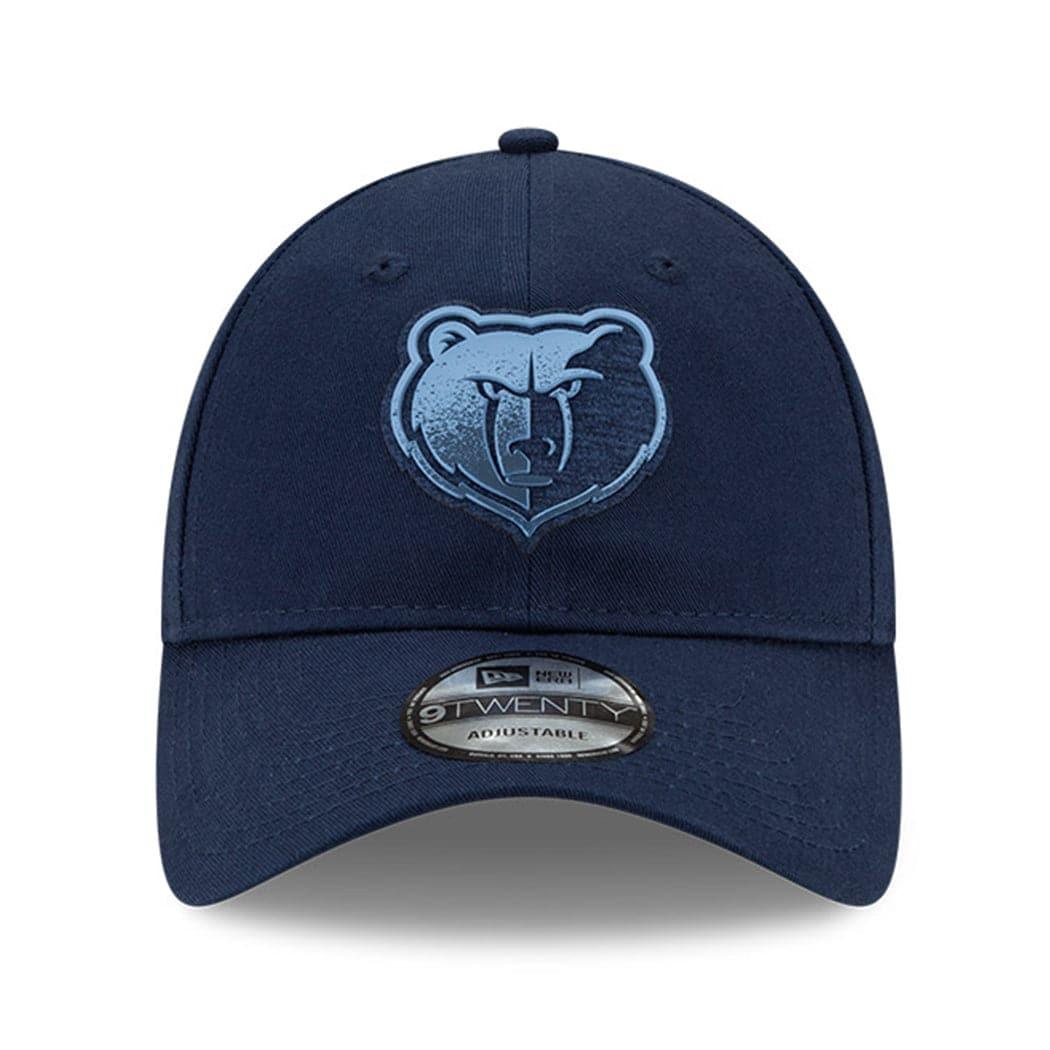 Memphis Grizzlies New Era NBA 2021 Back Half 9TWENTY Curved Hat - Navy