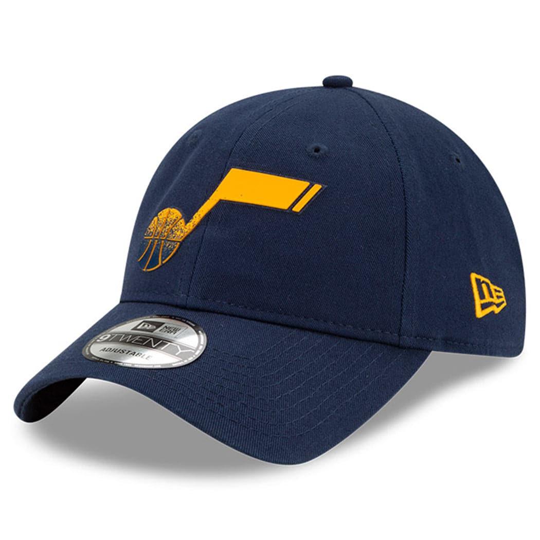 Utah Jazz New Era NBA 2021 Back Half 9TWENTY Curved Hat - Navy