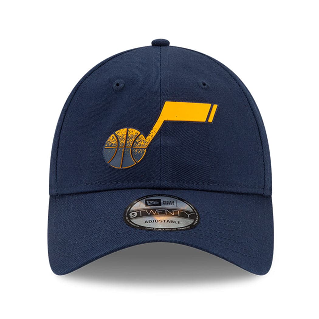 Utah Jazz New Era NBA 2021 Back Half 9TWENTY Curved Hat - Navy