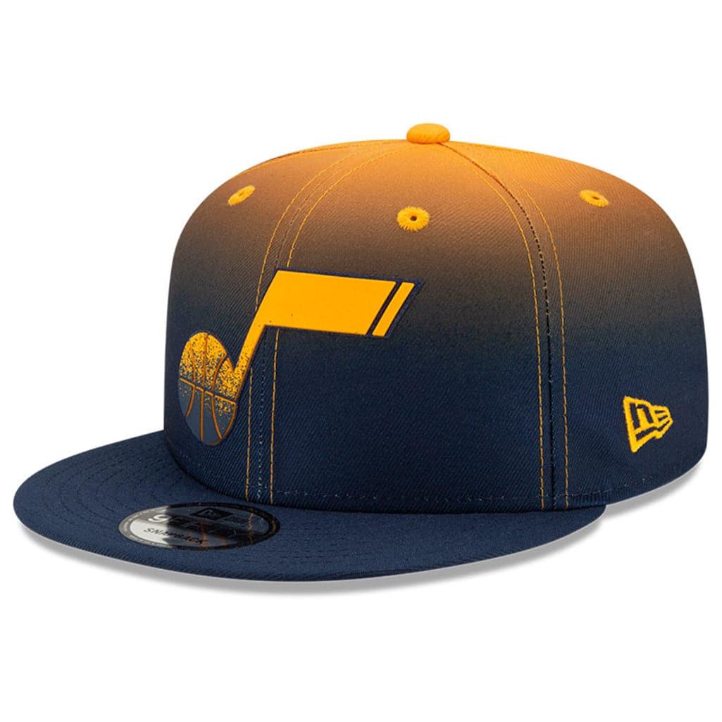 Utah Jazz New Era NBA 2021 Back Half 9FIFTY Snapback Hat - Orange