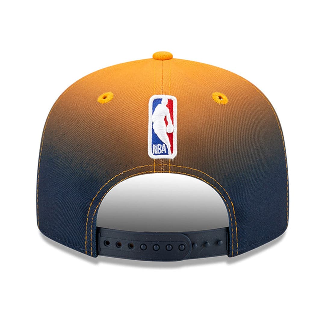 Utah Jazz New Era NBA 2021 Back Half 9FIFTY Snapback Hat - Orange