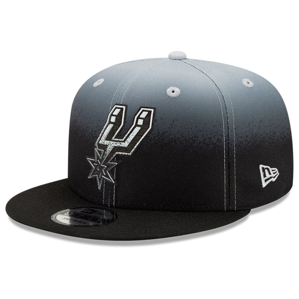 San Antonio Spurs New Era NBA 2021 Back Half 9FIFTY Snapback Hat - Grey