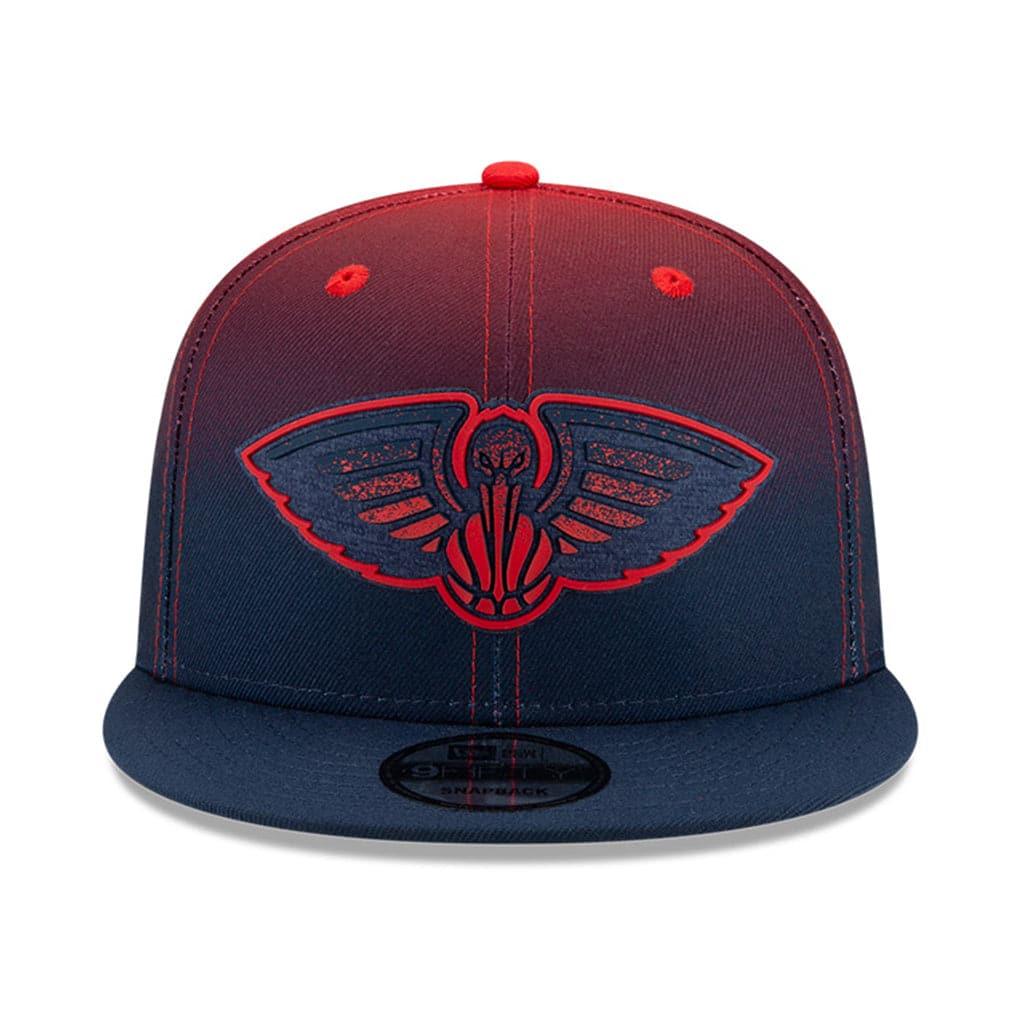 New Orleans Pelicans New Era NBA 2021 Back Half 9FIFTY Snapback Hat - Red