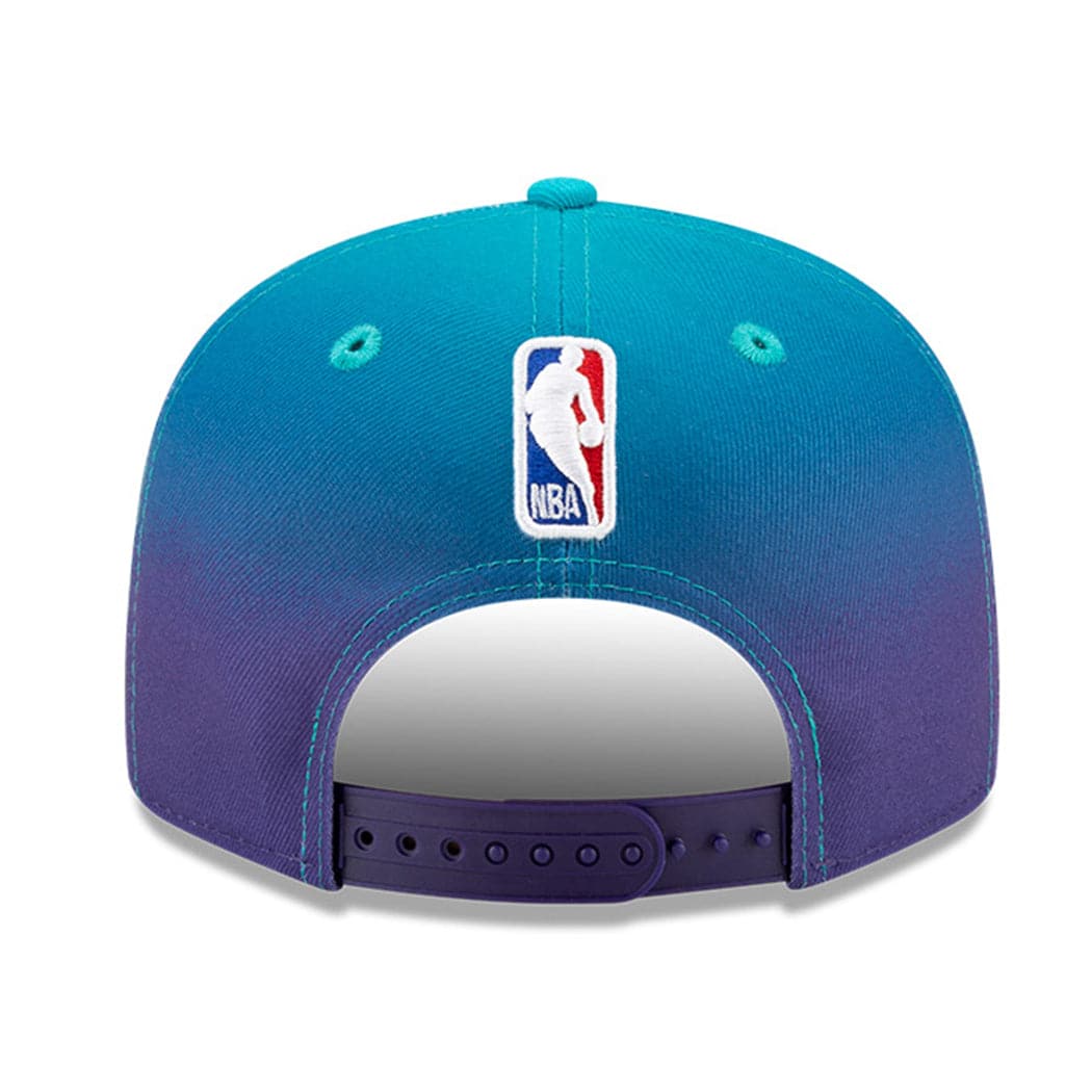 Charlotte Hornets New Era NBA 2021 Back Half 9FIFTY Snapback Hat - Teal