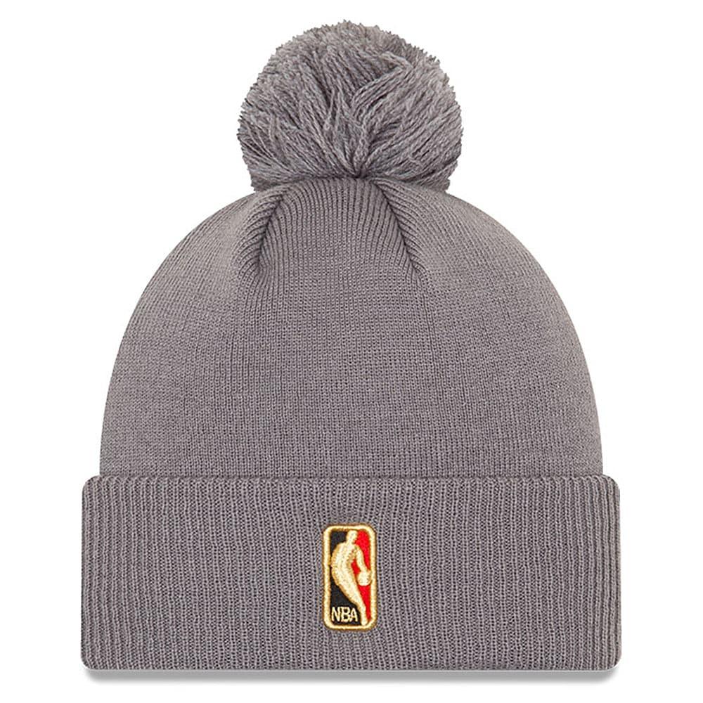 Chicago Bulls Alt New Era NBA 2020 City Series Knit Beanie - Grey