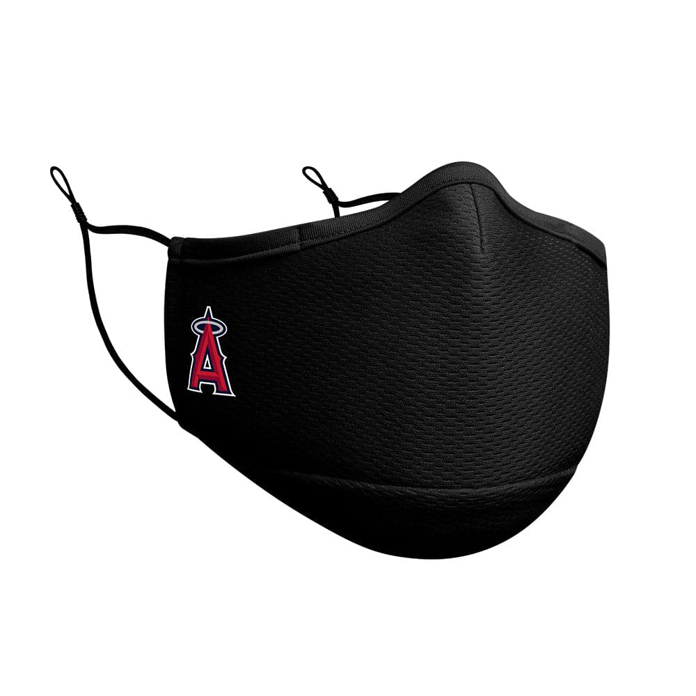 Los Angeles Angels New Era MLB On-Field Team Logo Face Mask - Black