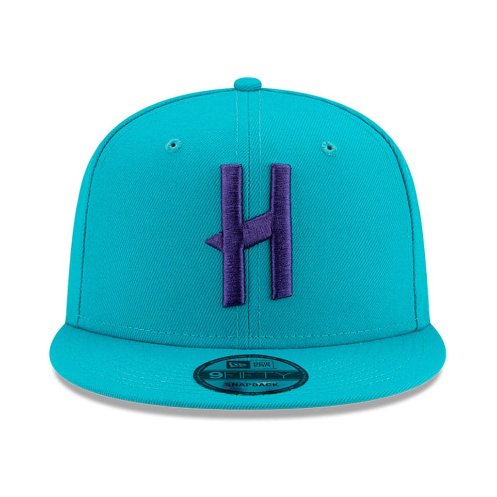 Charlotte Hornets New Era NBA Ligature 9FIFTY Snapback Hat - Teal