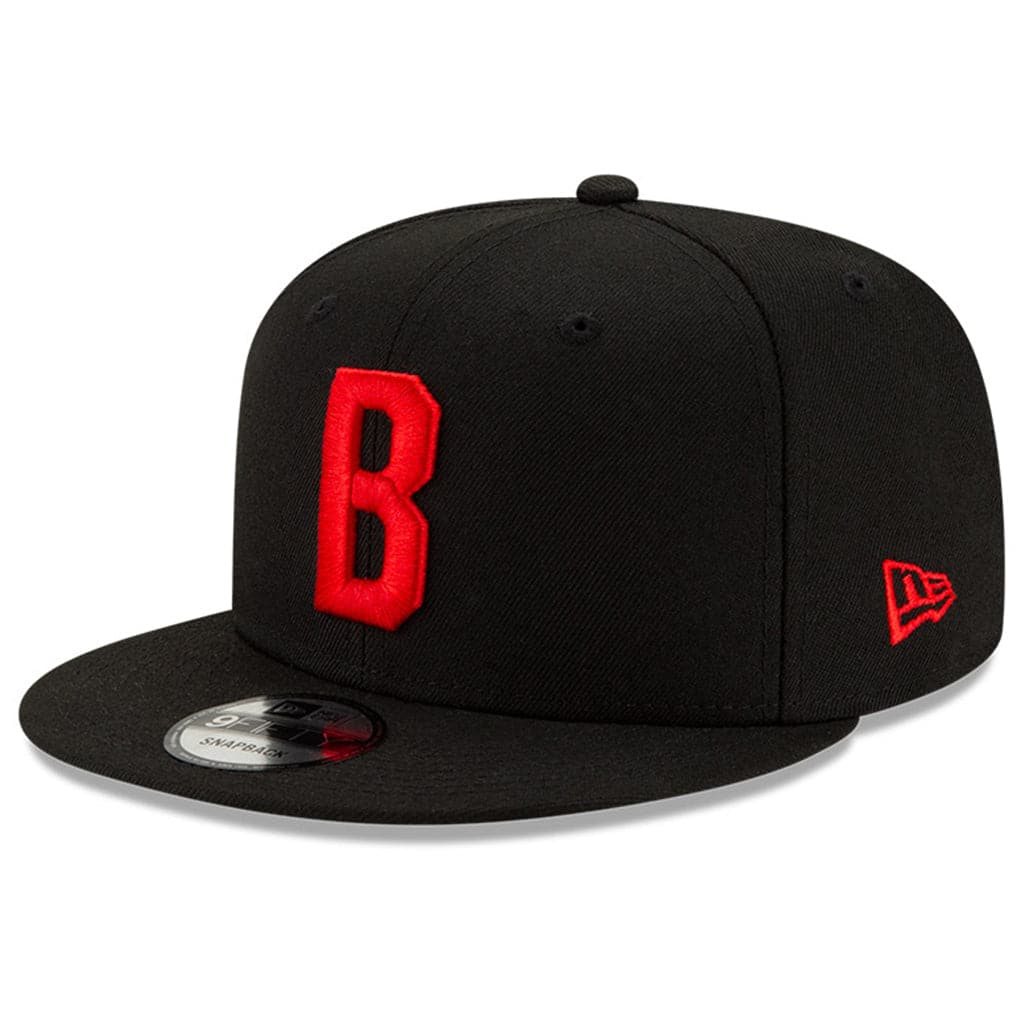 Portland Trail Blazers New Era NBA Ligature 9FIFTY Snapback Hat - Black