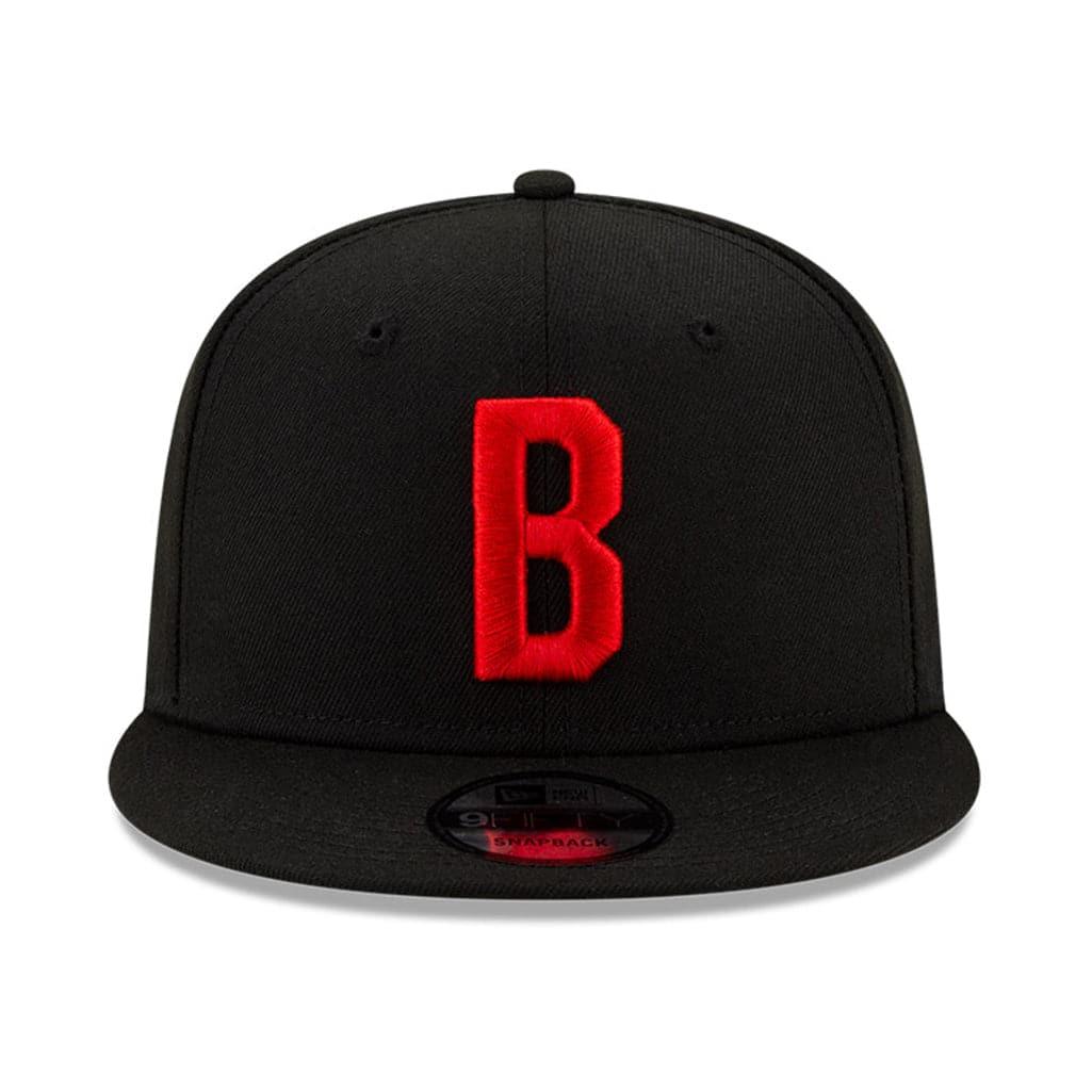 Portland Trail Blazers New Era NBA Ligature 9FIFTY Snapback Hat - Black