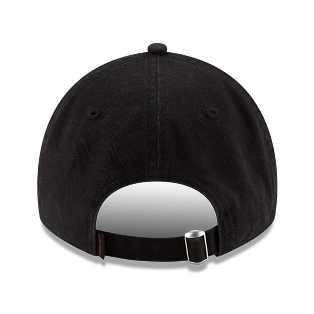 Chicago Bulls New Era NBA Ligature 9TWENTY Curved Hat - Black