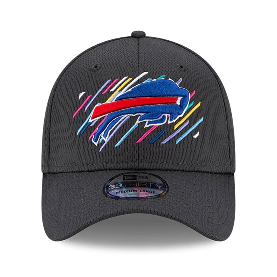 Buffalo Bills New Era NFL 2021 Crucial Catch 39THIRTY Flex Fit Hat - Steel
