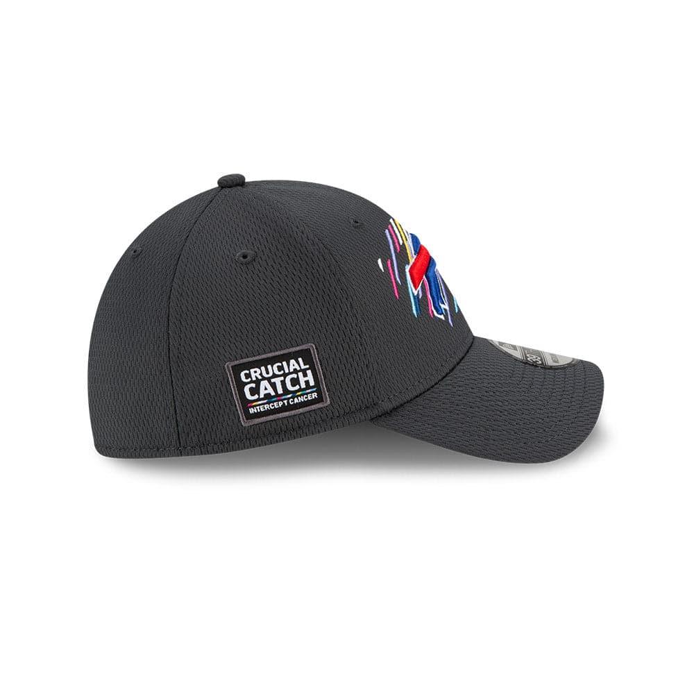 Buffalo Bills New Era NFL 2021 Crucial Catch 39THIRTY Flex Fit Hat - Steel