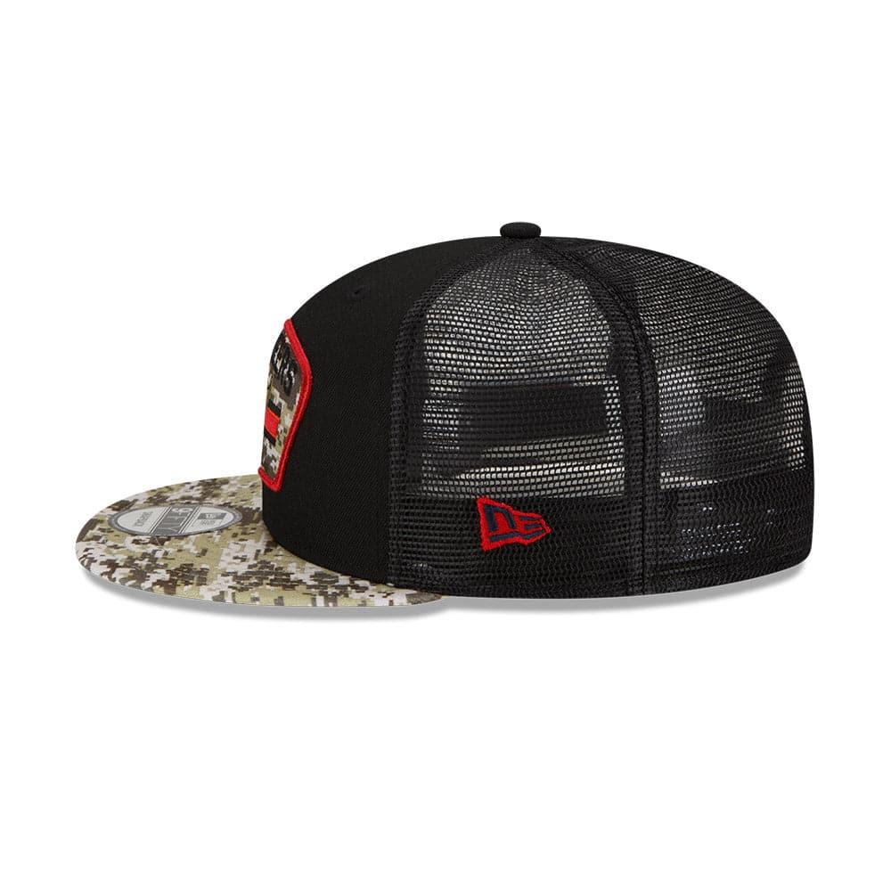 Tampa Bay Buccaneers New Era NFL 2021 Salute To Service 9FIFTY Snapback Hat - Black