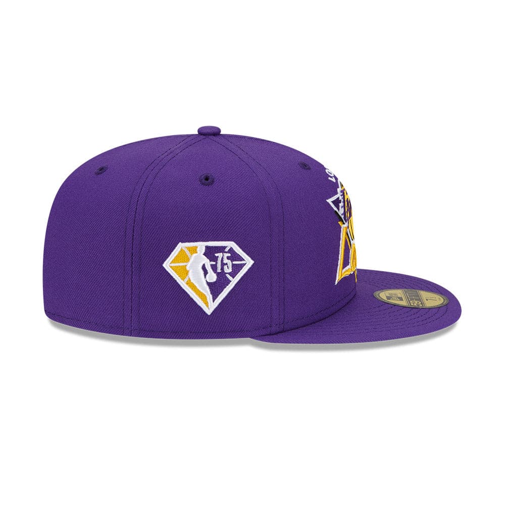 Los Angeles Lakers New Era 2021 NBA Tip Off 59FIFTY Fitted Hat - Purple